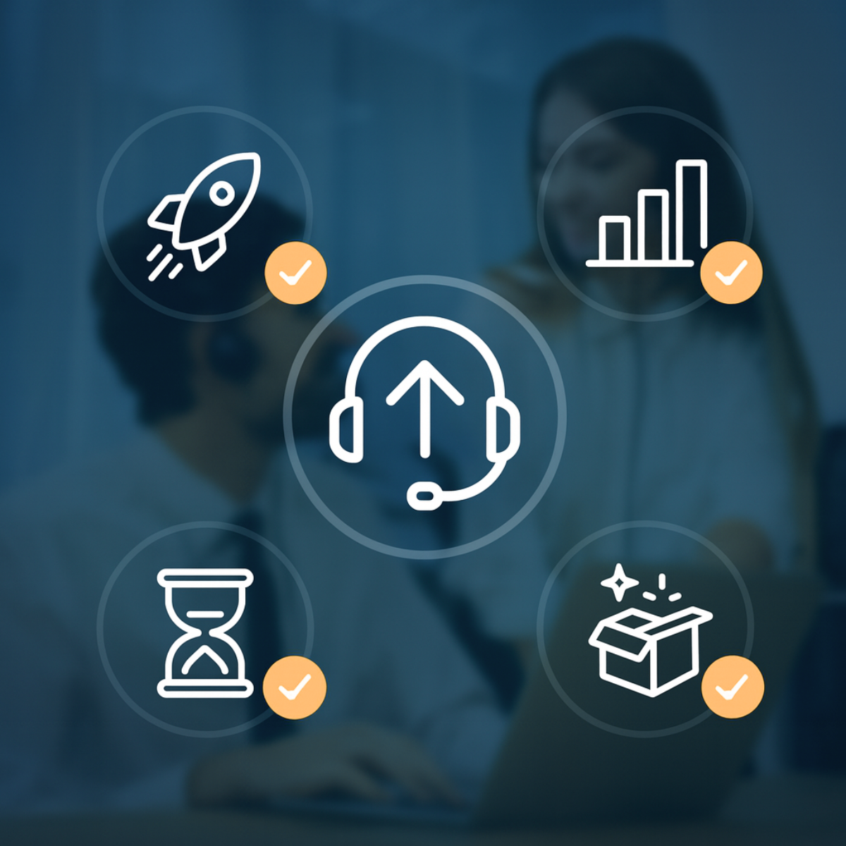 Who outsourced sales support